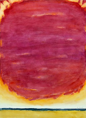 Rote / violette Sonne