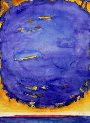 Blau / Gelbe Sonne