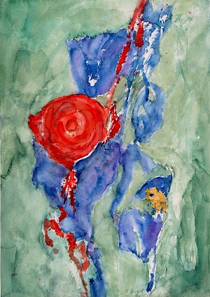 Rote Rose