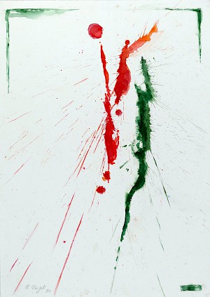 Das Paar rot / grün