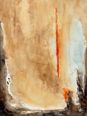 Hoffnung in braun / orange