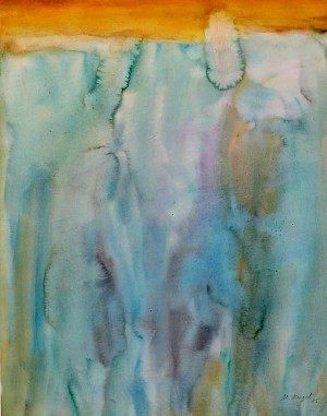 Horizont blau / gelb