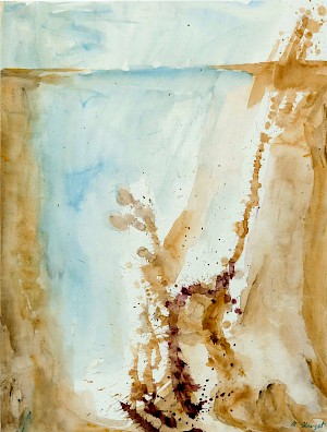 Horizont mit Unterwasserlandschaft