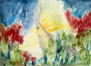 Rote Blüten
