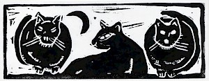 Drei Katzen