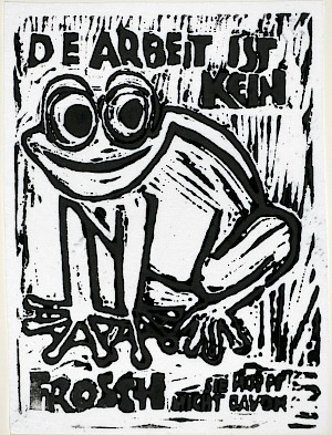 Arbeitsfrosch