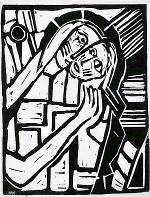 Schützende Hand