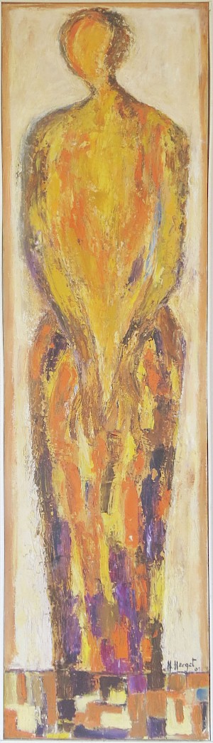 Stehende Frau