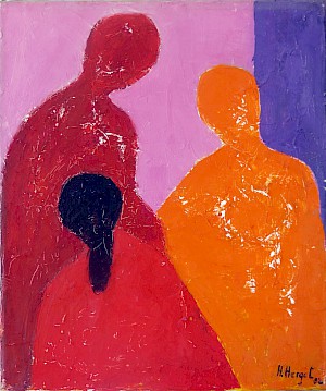 Gruppe mit Mädchen