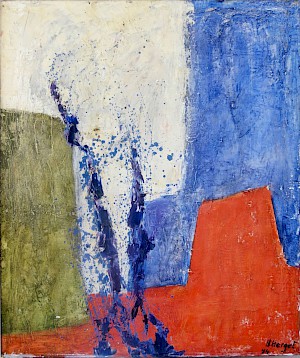 Rot/ Blau Kubismus